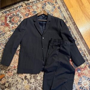 J Crew Wallace & Barnes Wool Seersucker Suit